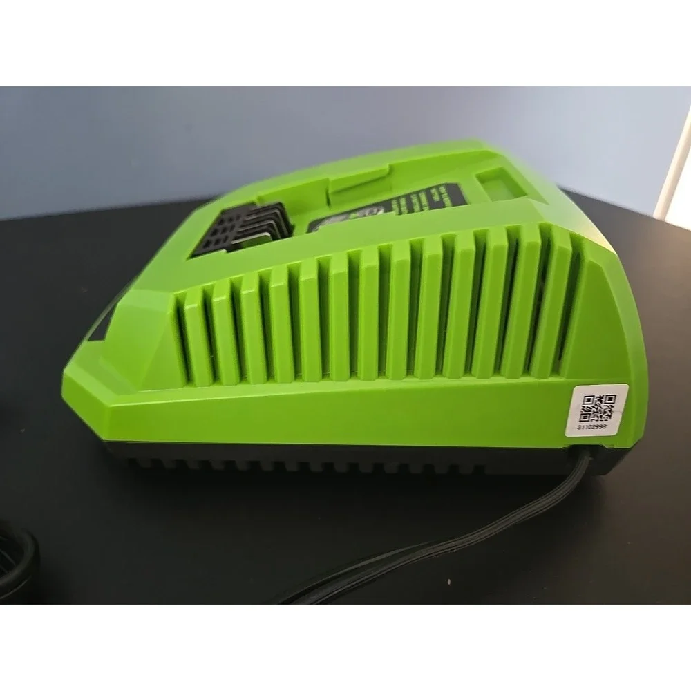 GreenWorks 40V Lithium-ion Battery Charger G-MAX Green 29482